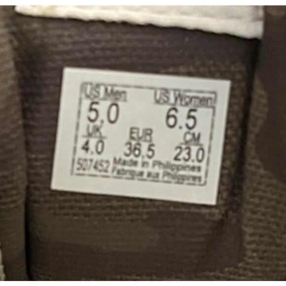 Womens Vans Old Skool Reconstructed Suede Skate Shoes Size 6.5 Green - Picture 5 of 6